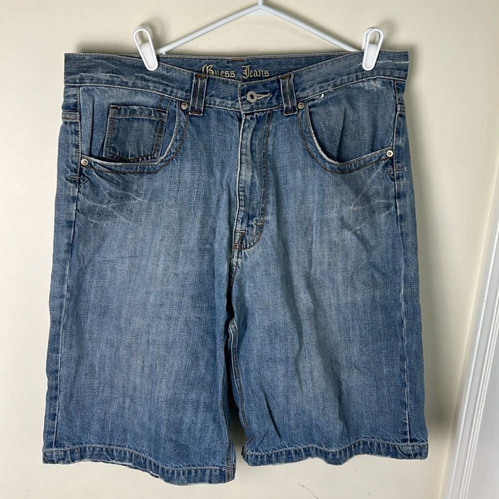 Guess Men Denim Outdoor Jeans Shorts Size 36
